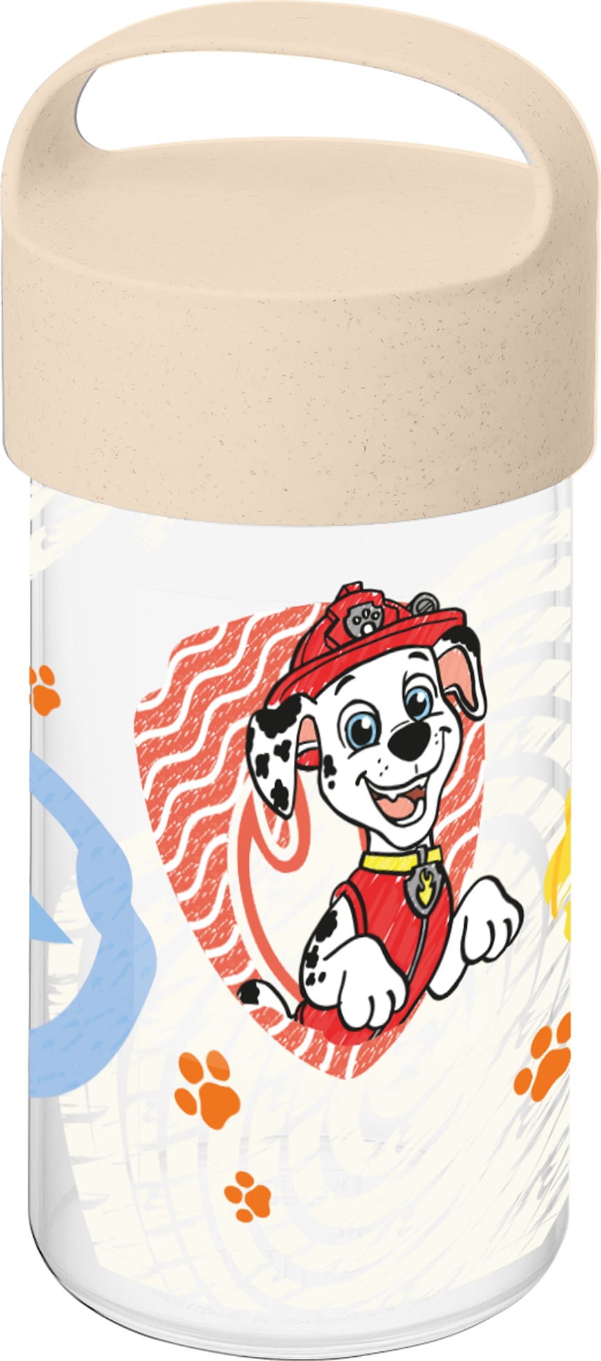 Buddy Organic Wasserflasche 500 ml PAW Patrol beige