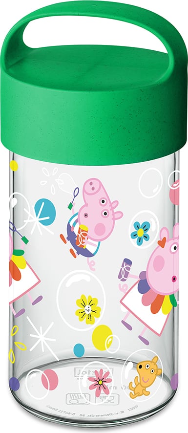 Buddy Wasserflasche 500 ml Peppa Pig grün