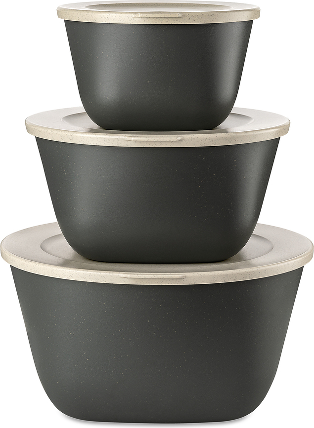 Cajas de almacenamiento Connect Box Stockholm Organic Nature, Pack de 3 unidades