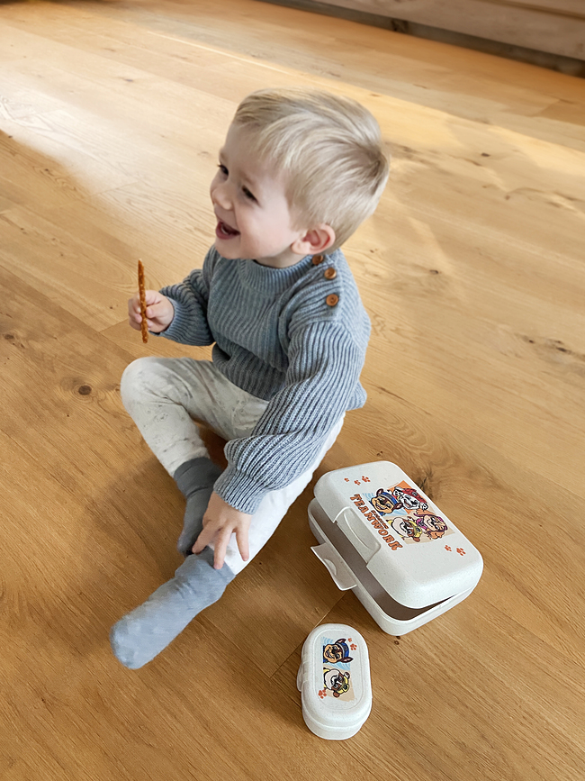 Candy Organic Kutija za ručak dječja s motivom Psi Patrol plava