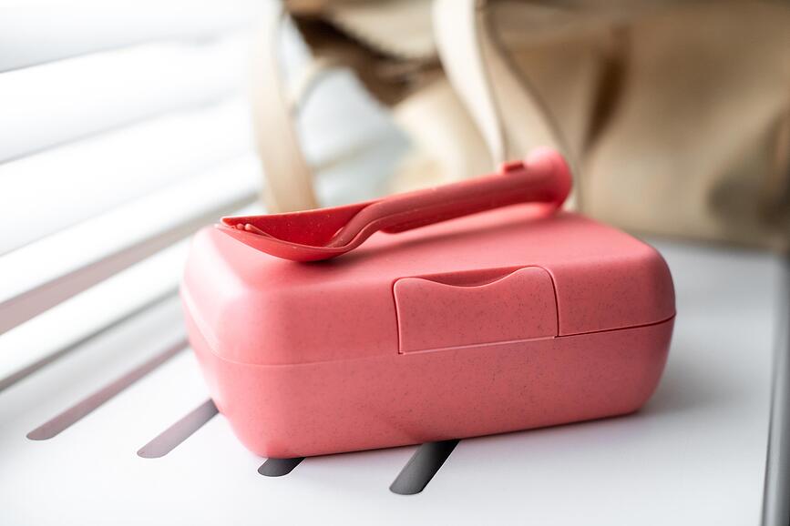 Candy Ready Organic Nature Posude za ručak s priborom za jelo pješčane Set od 3 dijela