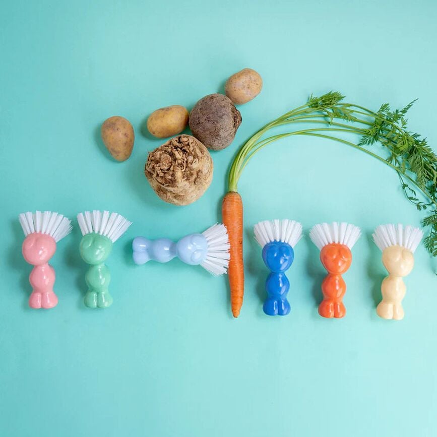 Cepillo para verduras Tweetie, azul marino