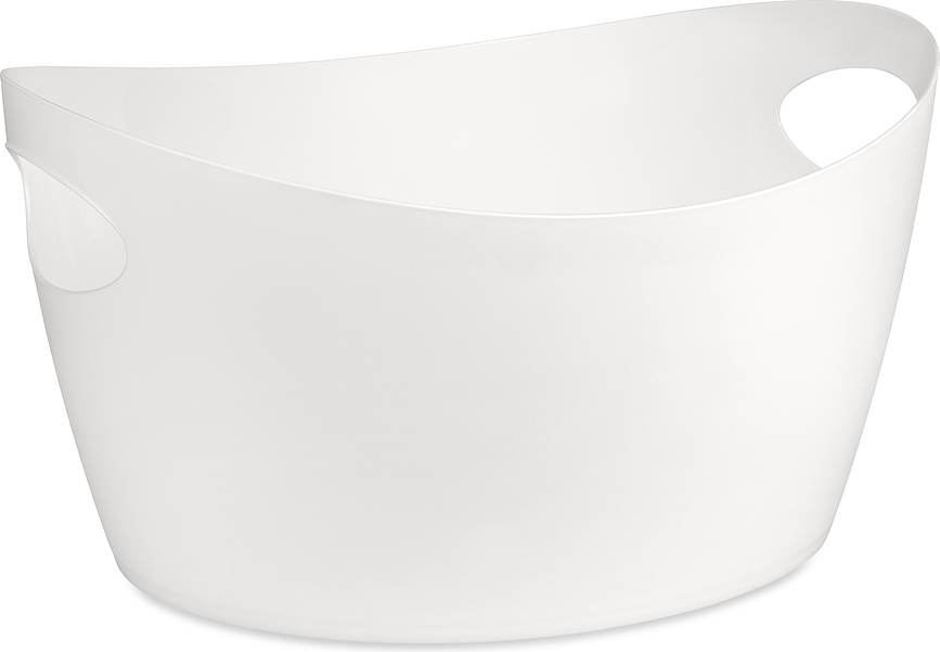 Cesto reciclado Bottichelli, talla M, blanco