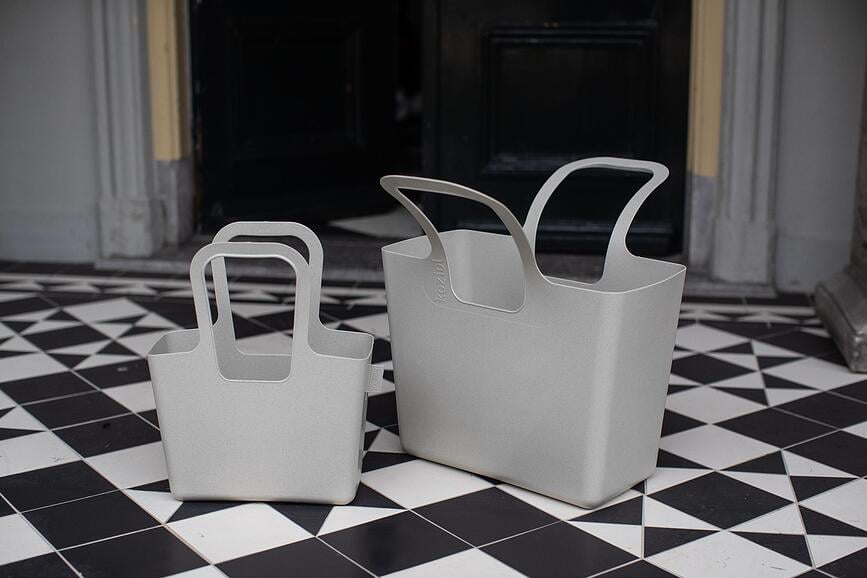 Bolsa Taschelino Organic Nature, celeste