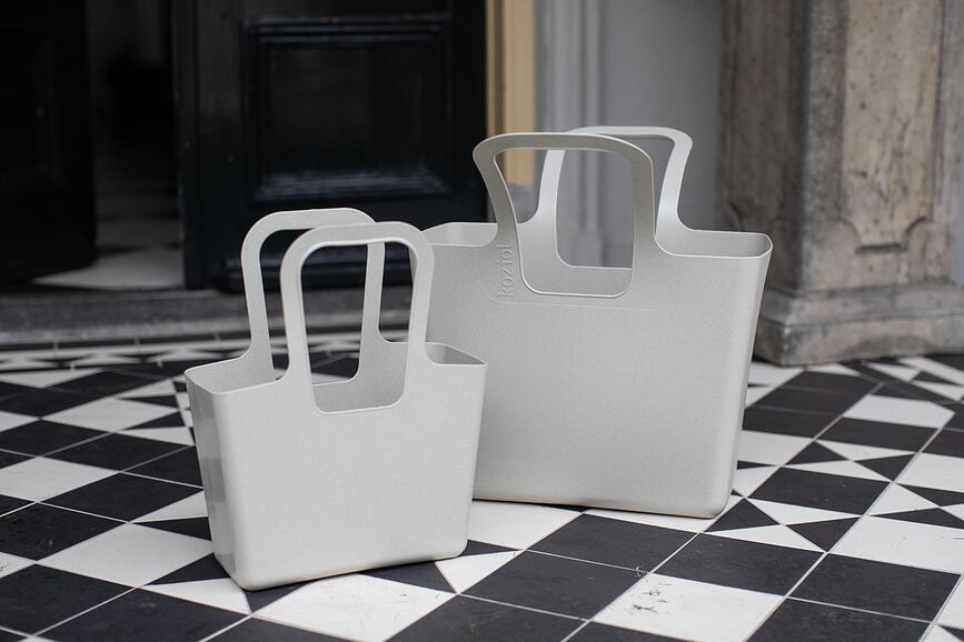 Bolsa Taschelino Organic Nature, celeste