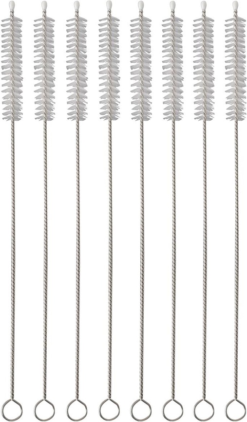 Cheers Crystal Brosses de Nettoyage pour pailles, Lot de 8