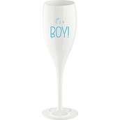 Cheers Kieliszek do szampana z napisem It's a Boy