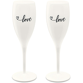 Cheers No.1 Love Champagner-Gläser 2 St.