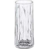 Club M Tall drink glass transparent