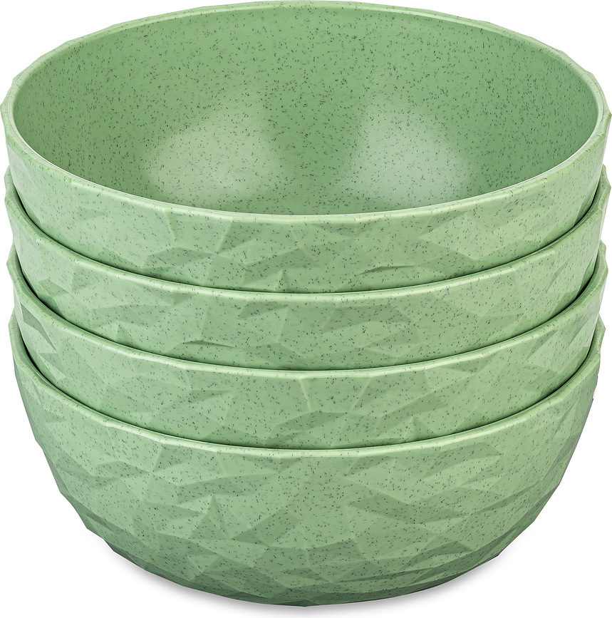 Club Nature Bols 700 ml, verts, Lot de 4