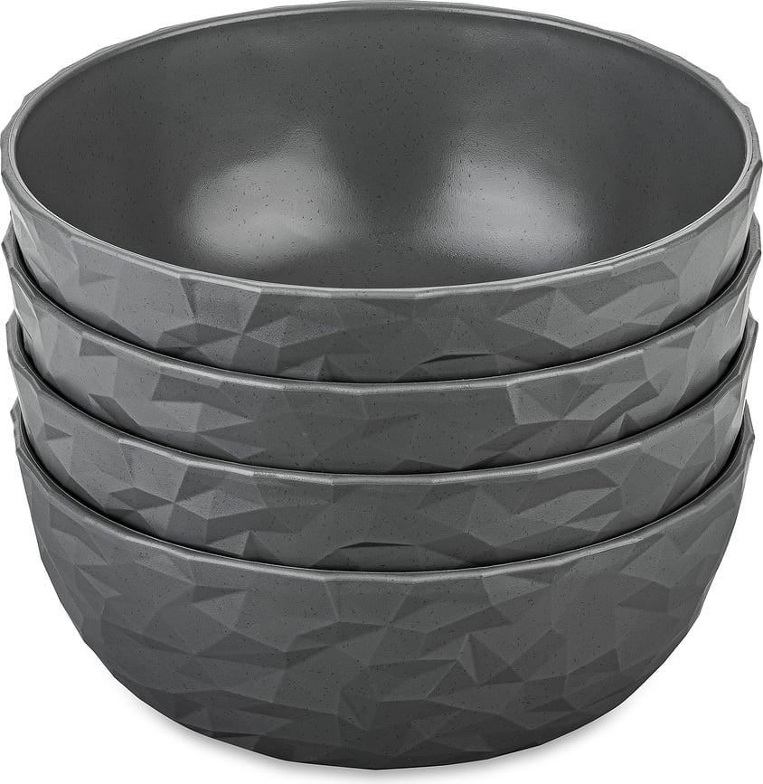 Club Nature Zdjele 700 ml grafitne 4 kom.