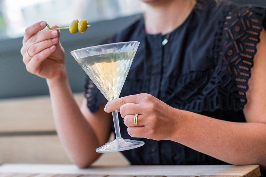 Club No. 12 Superglas Verres à Cocktail, Lot de 2