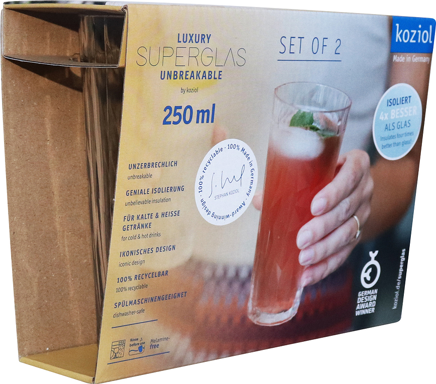 Club No.19 Superglas Ποτήρια, 2 τμχ