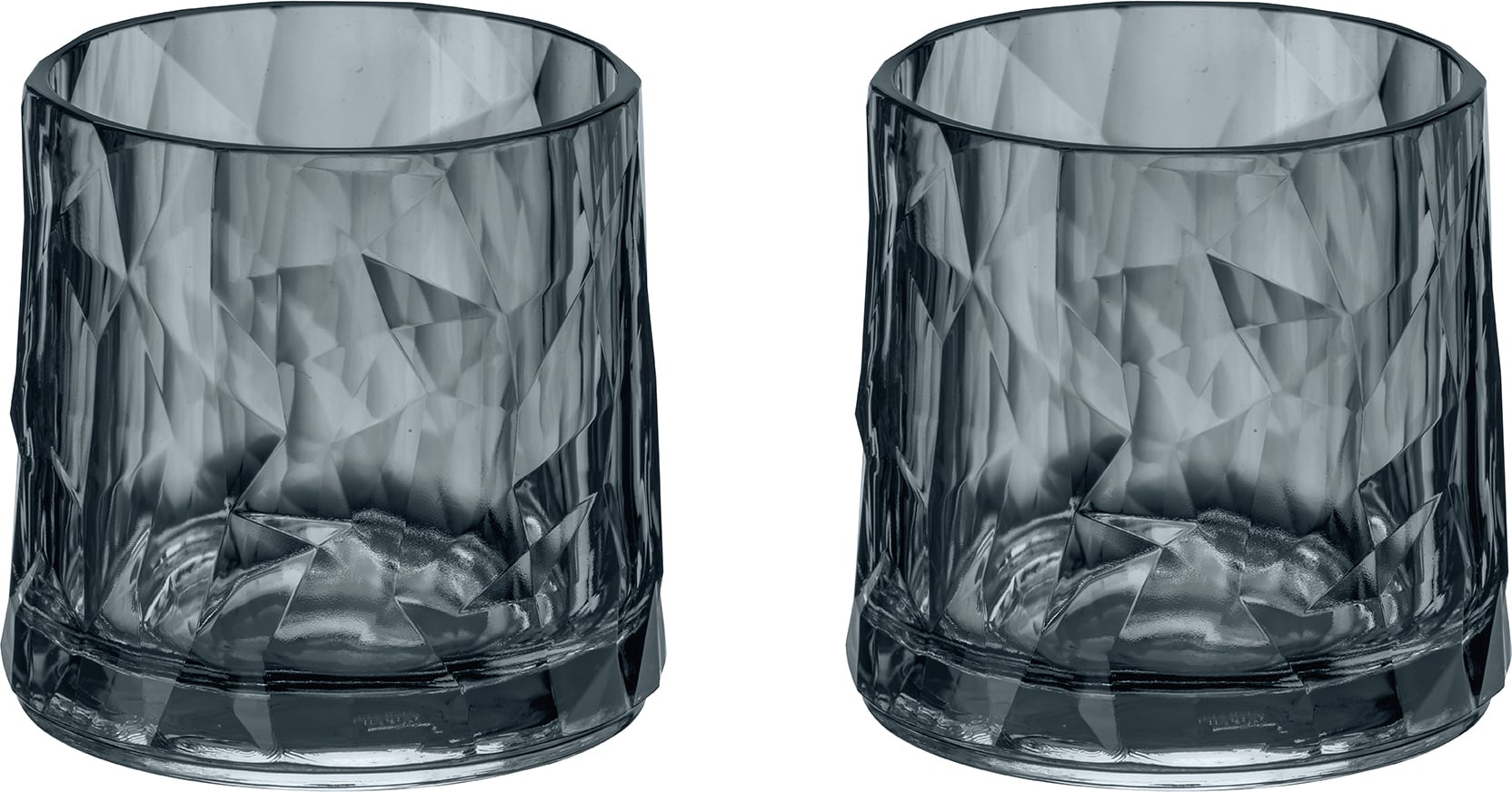 Club No. 2 Tritan Kunststoffgläser 250 ml, grau, 2 St.