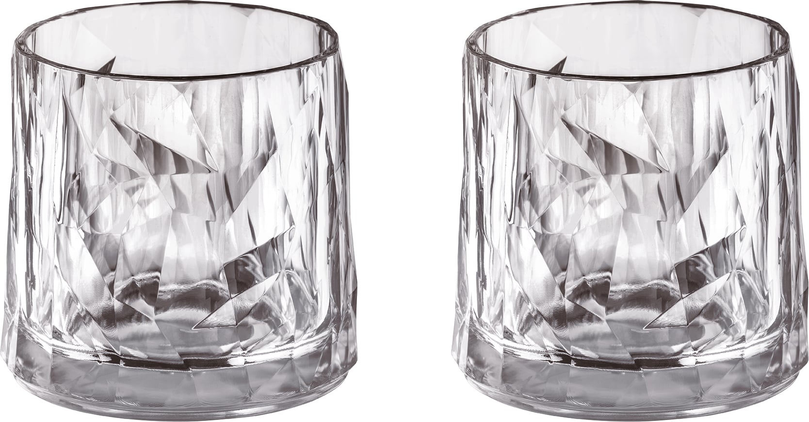 Club No. 2 Tritan Kunststoffgläser 250 ml, hellgrau, 2 St.