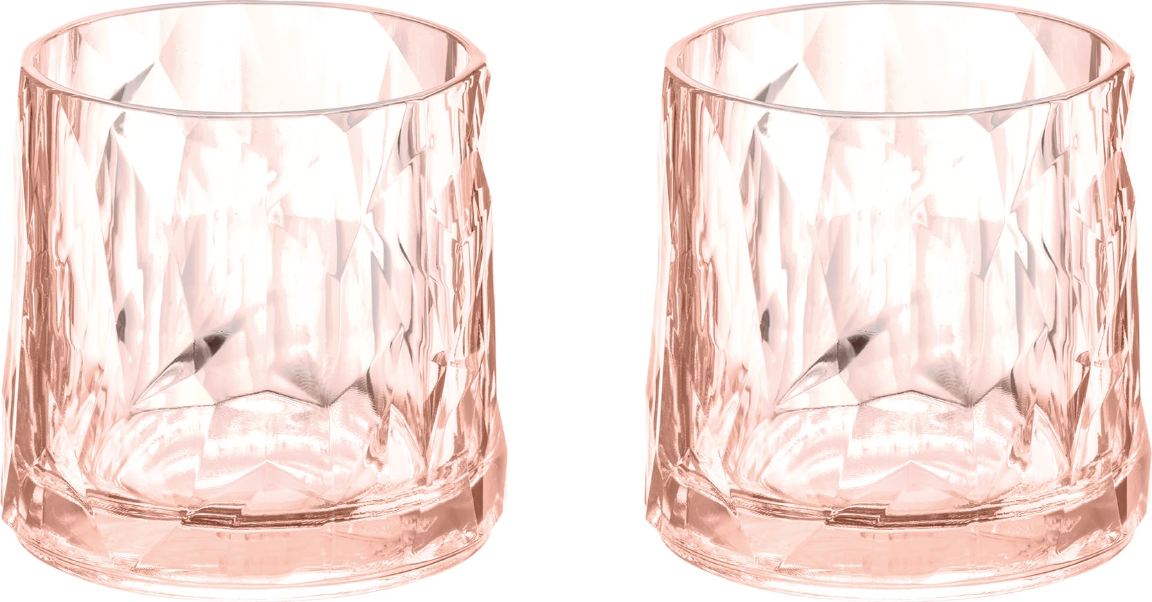 Club No. 2 Tritan Kunststoffgläser 250 ml, rosa, 2 St.