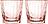 Club No. 22 glas 250 ml, rosenkvarts, 2 stk.