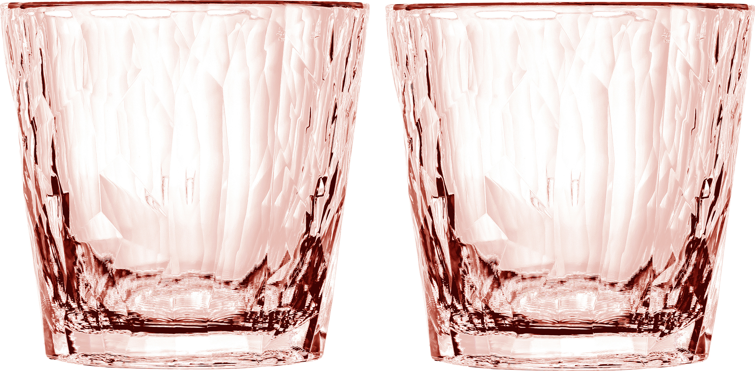 Club No. 22 Gläser 250 ml, Rosenquarz, 2 St.