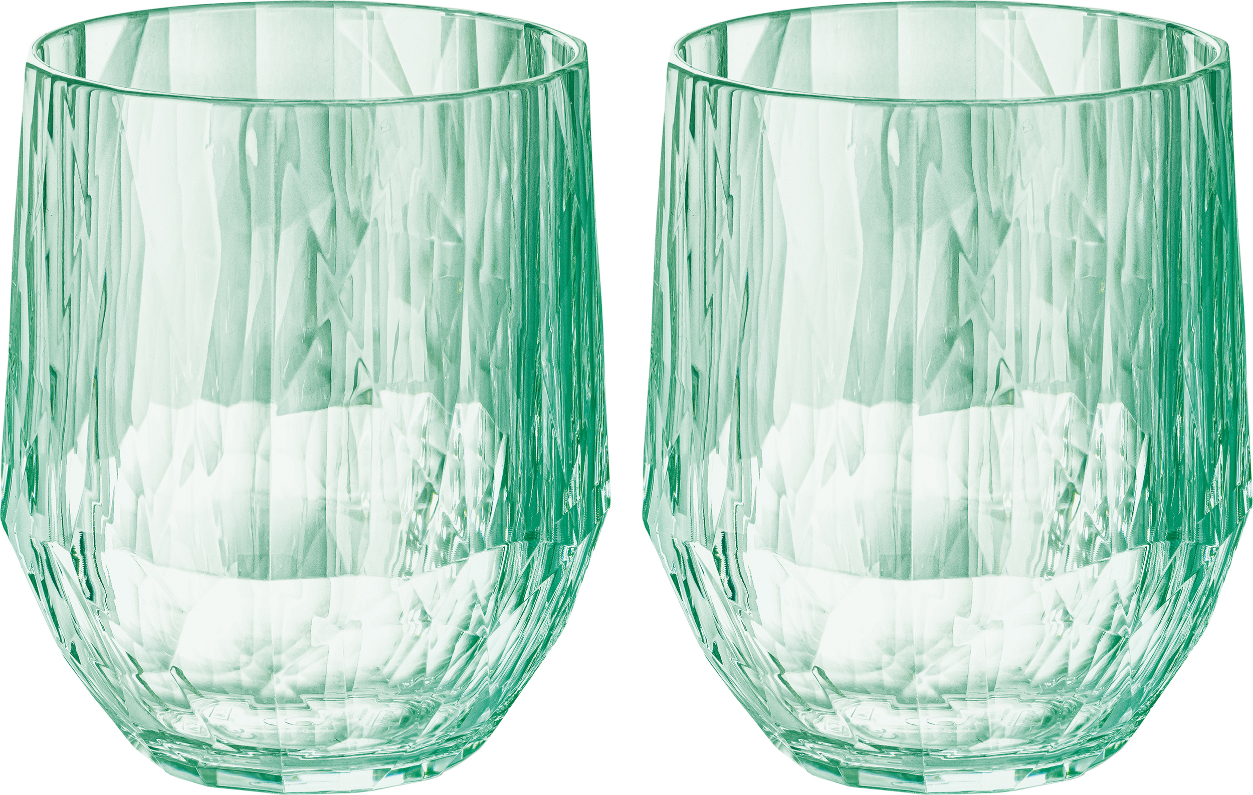 Club No. 23 Tassen 200 ml, transparent Jade, 2 St.