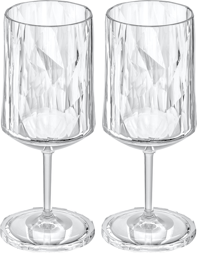 Club No. 4 Superglas Verres à Vin, Lot de 2