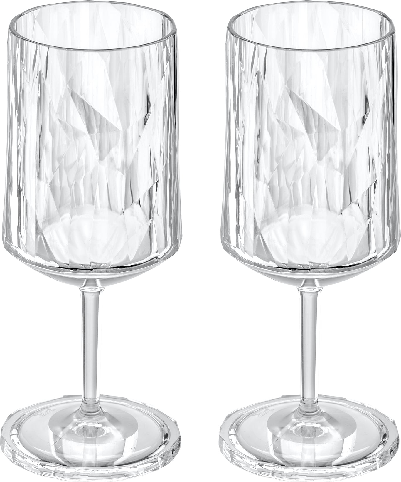 Club No. 4 Weingläser aus Kunststoff Tritan 300 ml, transparent, 2 St.