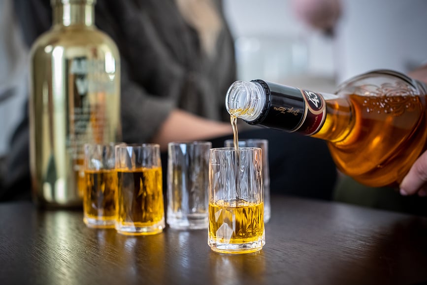 Club No. 7 Čaše Superglas 4 kom.