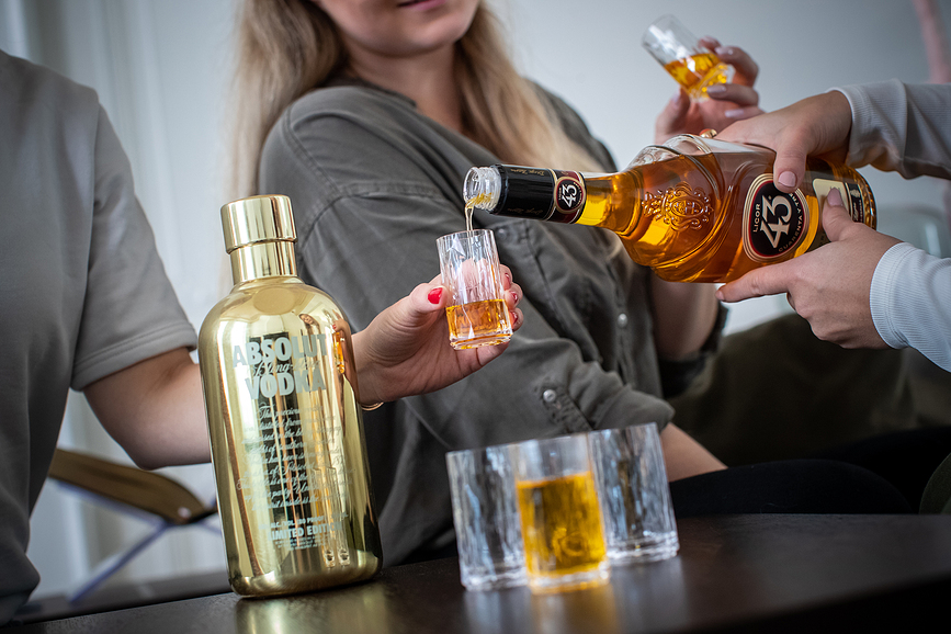 Club No. 7 Verres Superglas, Lot de 4