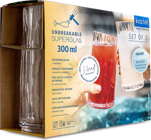 Club No.8 Superglas Szklanki 2 szt.