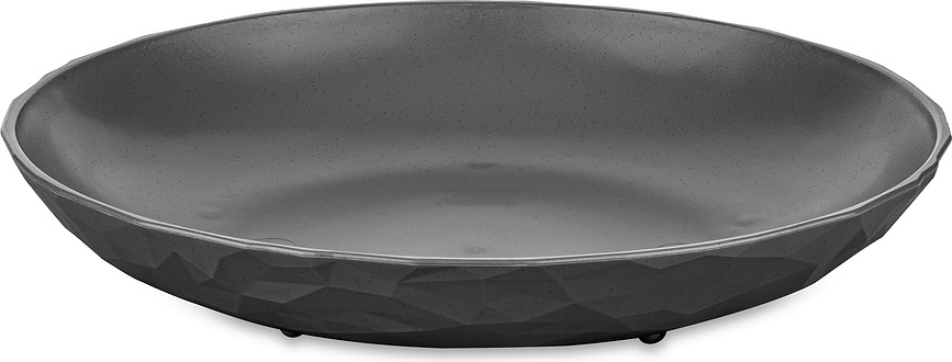 Club Organic Globok krožnik, grafiten