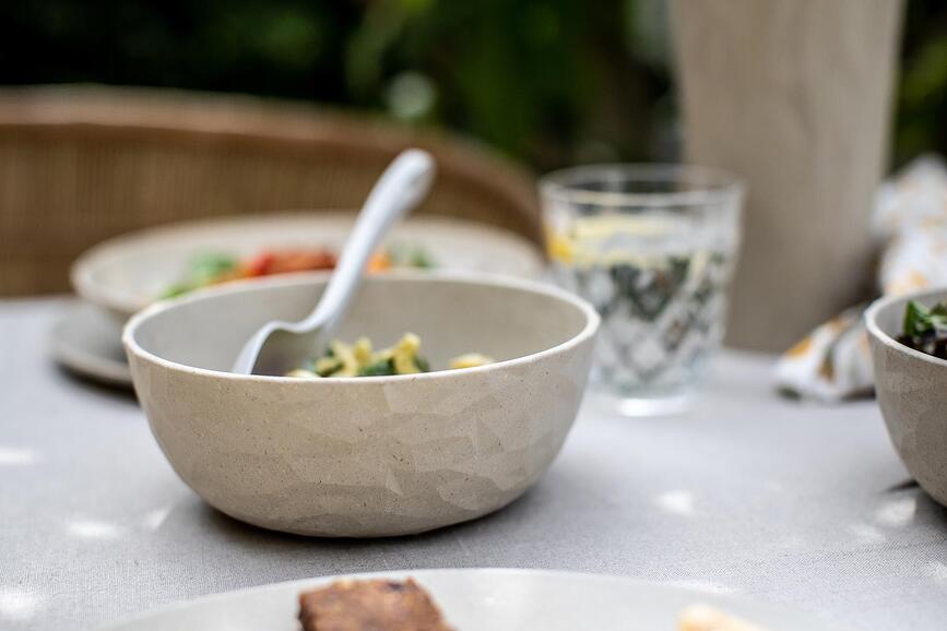 Club Organic Nature Bols gris, Lot de 4