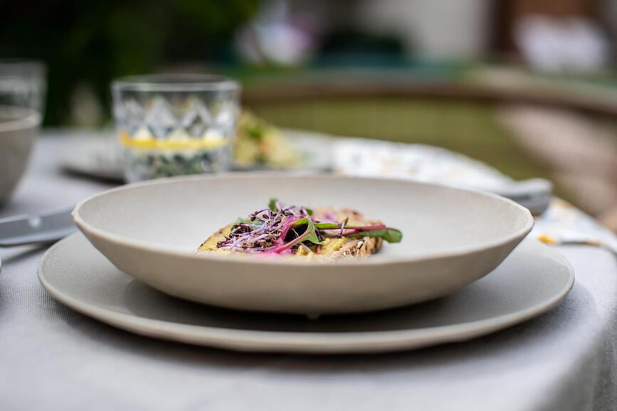 Club Organic Nature Duboki Tanjuri sivi 4 kom.