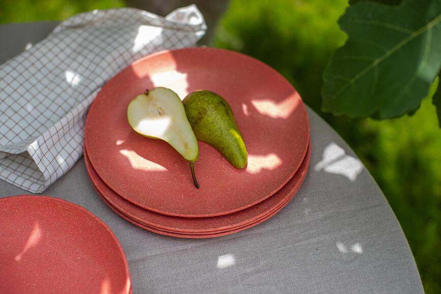 Club Organic Nature Krožniki, 26 cm, sivi, 4 kosi