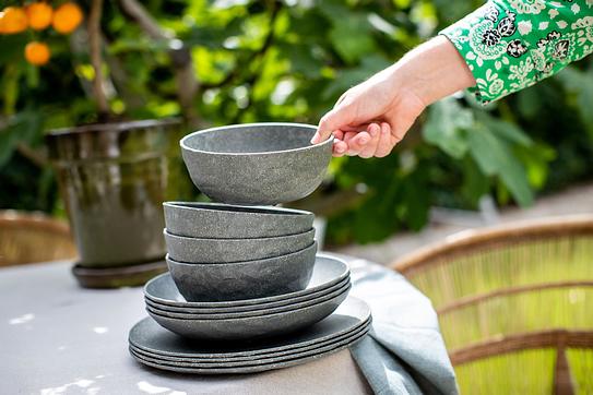 Club Organic Nature Talerze głębokie 4 szt.