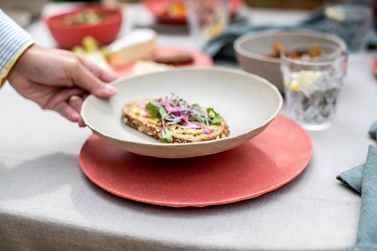 Club Organic Nature Talerze głębokie 4 szt.