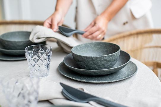 Club Organic Nature Talerze głębokie 4 szt.