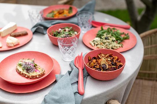 Club Organic Nature Talerze głębokie 4 szt.