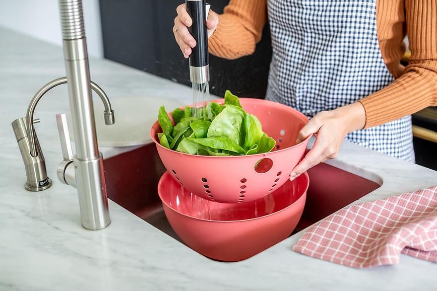 Colador Palsby Organic Nature, talla L, verde