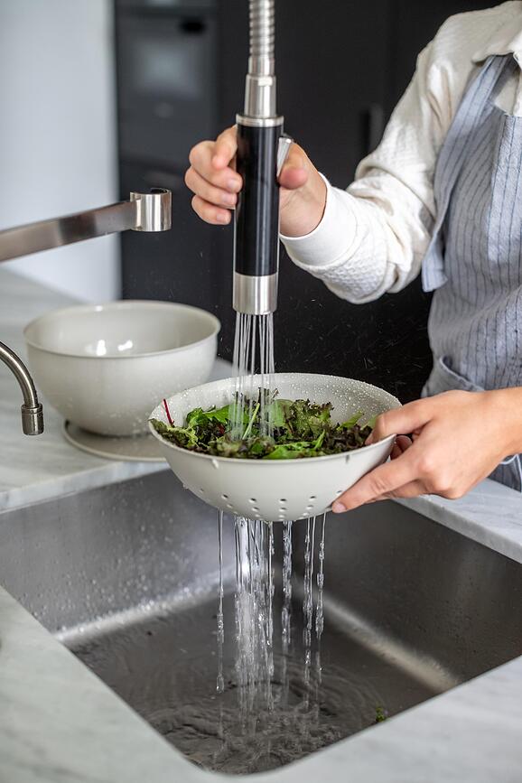 Colador Palsby Organic Nature, tamaño M, verde