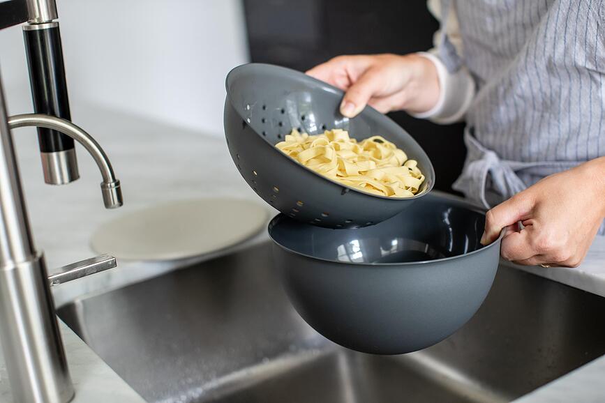 Colador Palsby Organic Nature, tamaño M, verde