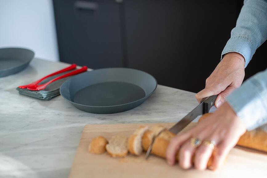 Connect Organic Assiette Creuse, rouille