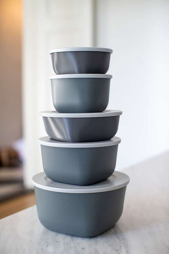 Connect Organic Δοχείο με καπάκι, 1,3 L, ροζ