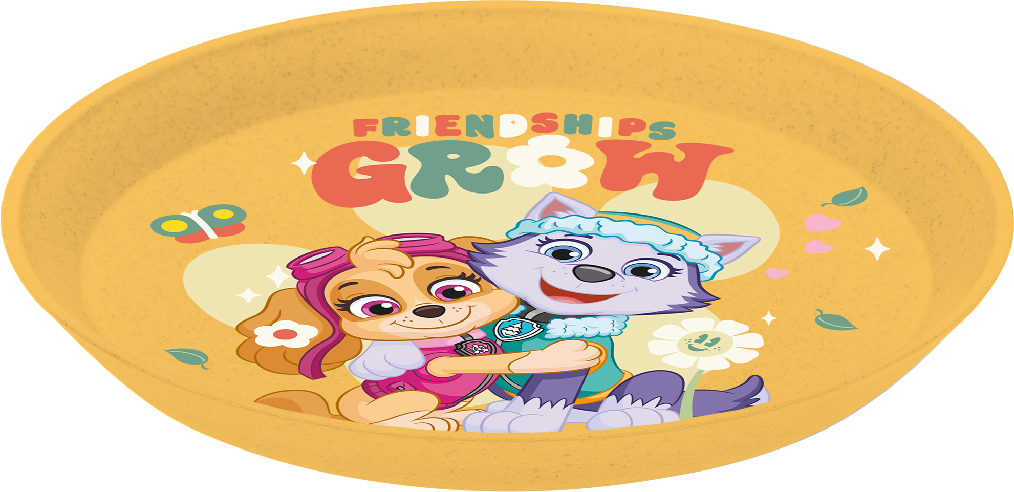 Connect Organic Kinderteller 20,5 cm PAW Patrol gelb