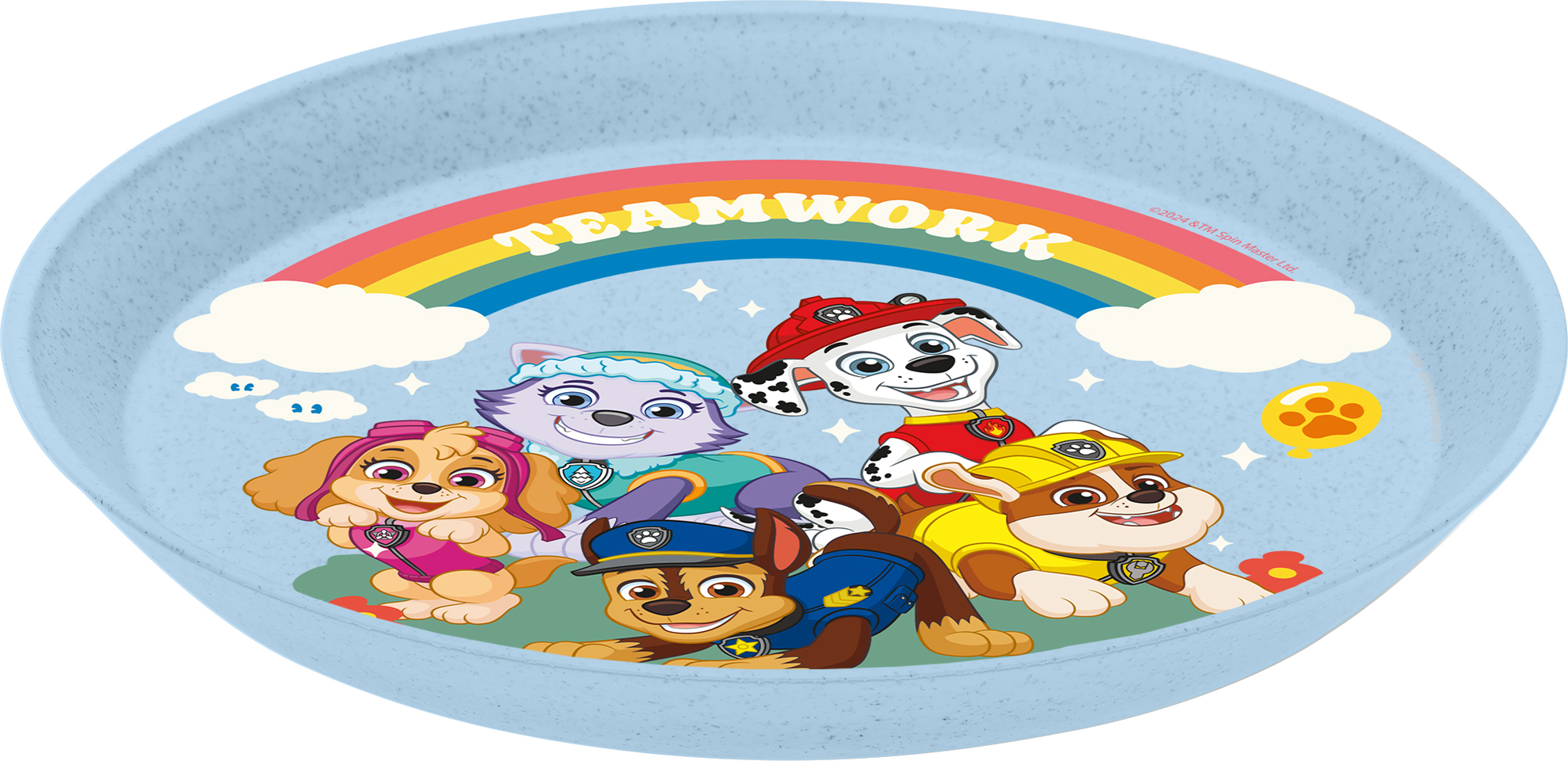 Connect Organic Kinderteller 20,5 cm PAW Patrol himmelblau