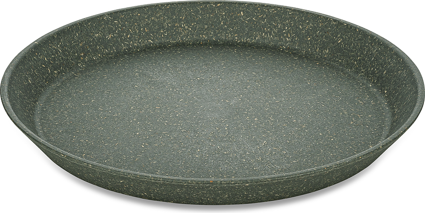 Connect Organic Nature Assiettes à Dessert, grises, Lot de 4