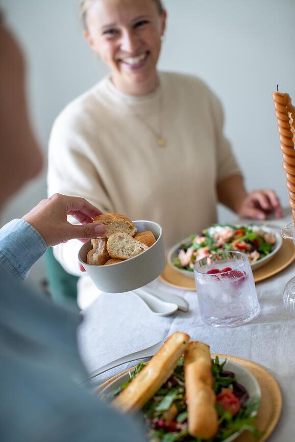 Connect Organic Nature Bols 400 ml, sable, Lot de 2