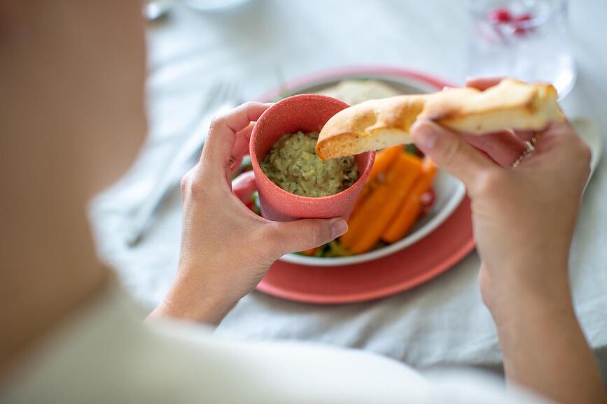 Connect Organic Nature Tanjuri duboki sivi 4 kom.