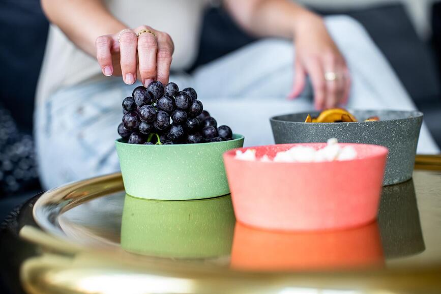 Connect Organic Nature Μπολ, 890 ml, γαλάζια, 2 τμχ