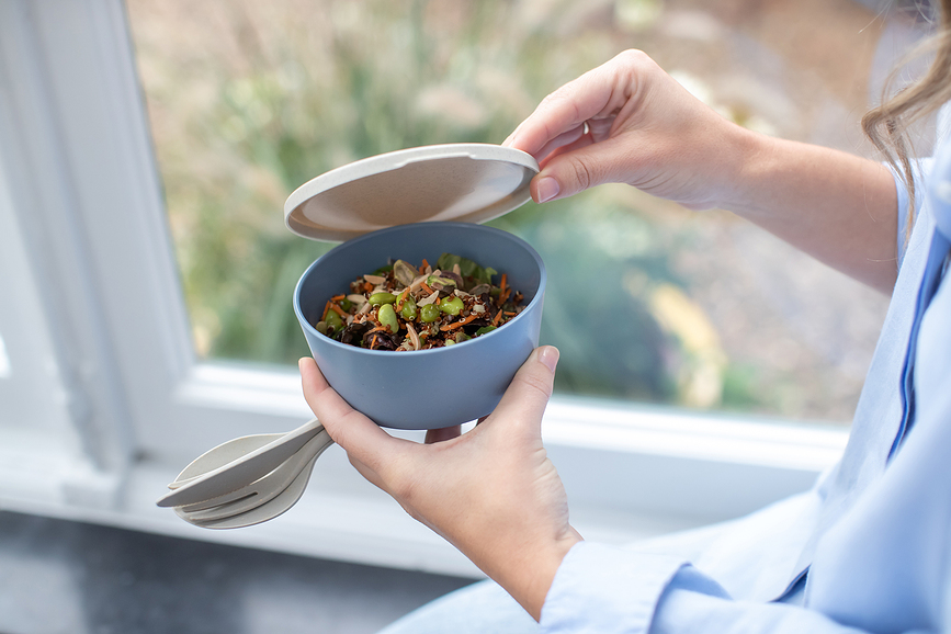 Connect Organic Nature Posuda 890 ml siva