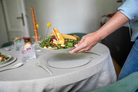 Connect Organic Nature Talerze śniadaniowe 4 szt.