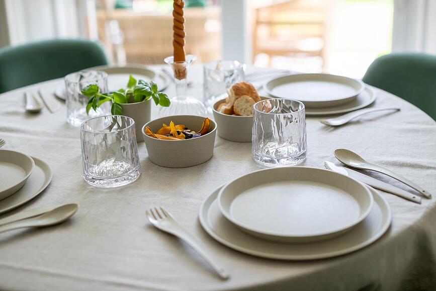 Connect Organic Nature Tanjuri za doručak zeleni 4 kom.